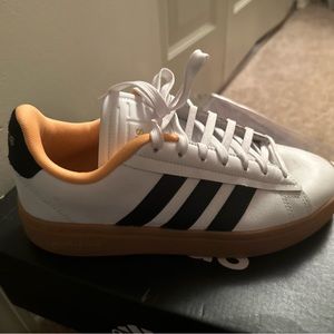 adidas Women's Sneakers White Black Orange